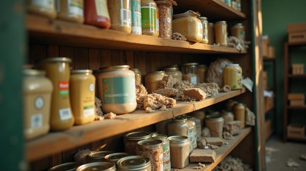 Que faire des produits d'épicerie bio invendus ?